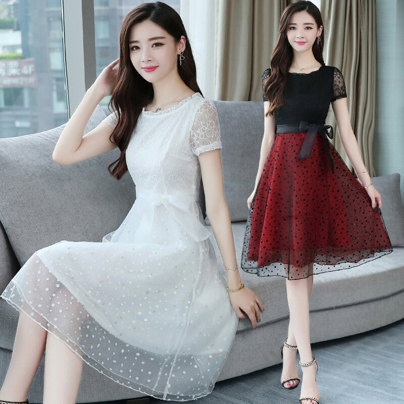 korean silk dress